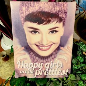 Audrey Hepburn home decor